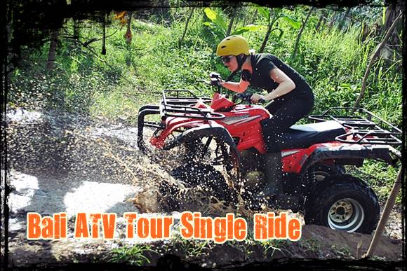 Bali ATV tour single ride