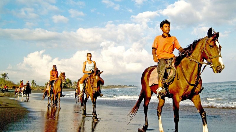 Bali ATV Ride, Horse Ride Tour 1