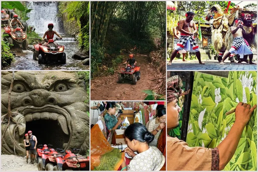 gr12-gorilla-atv-barong-dance Gorilla Cave ATV Combination Packages 12