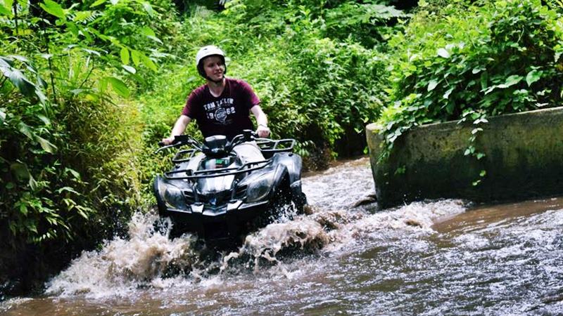 Bali ATV Ride, Hand Washing Elephant Tour 4