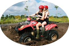 tandem-ride-2adult Bali ATV Ride, River Tubing Tour 8